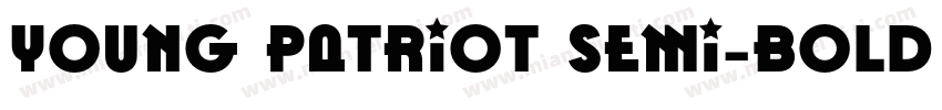 Young Patriot Semi-Bold Italic字体转换